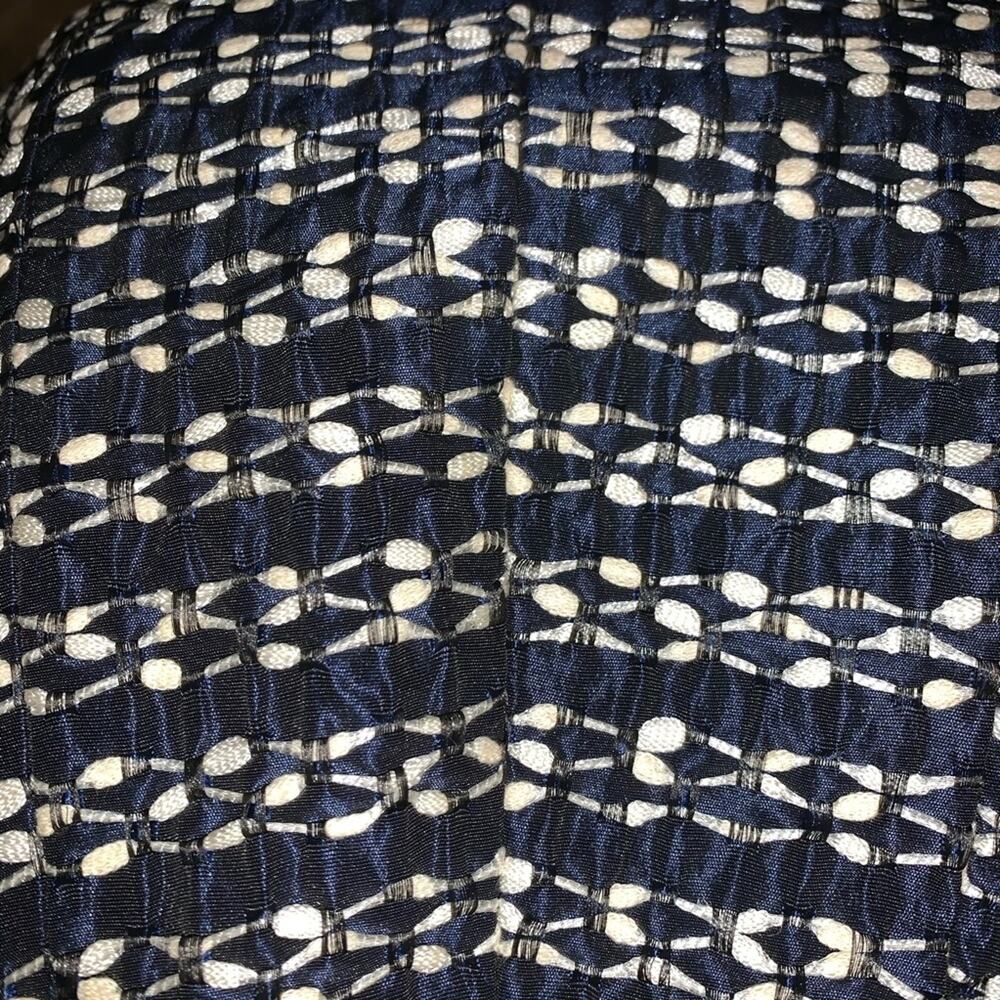 Y2K Nanette Lepore taffeta skirt blue - Picture 3 of 7